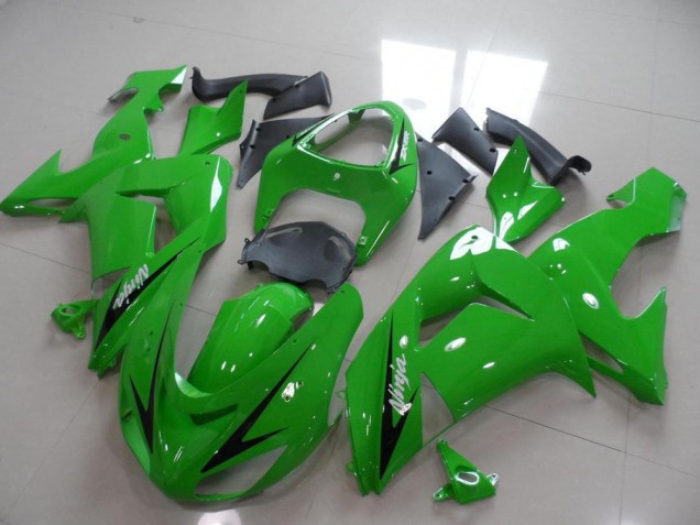 Billige Grün Schwarzer Pfeil ZX10R 2006-2007 Motorrad Verkleidungen Billige Grün Schwarzer Pfeil ZX10R 2006-2007 Motorrad Verkleidungen