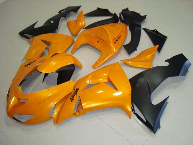 Billige Orange ZX10R 2006-2007 Motorrad Verkleidungen Billige Orange ZX10R 2006-2007 Motorrad Verkleidungen