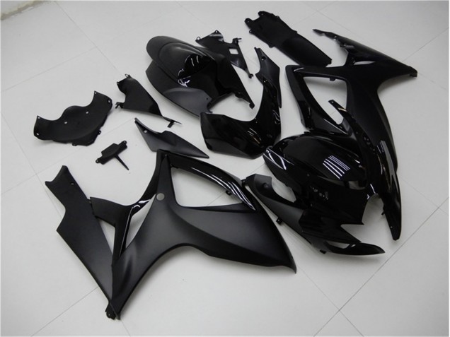 Billige Matt Schwarz GSXR 600 / 750 K6 2006-2007 Motorrad Verkleidungen Billige Matt Schwarz GSXR 600 / 750 K6 2006-2007 Motorrad Verkleidungen