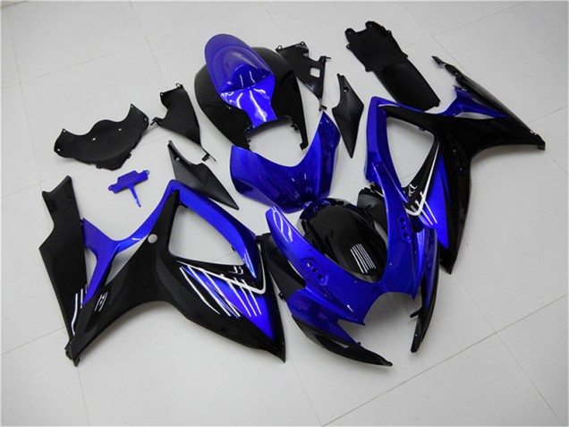 Billige Blau Schwarz GSXR 600 / 750 K6 2006-2007 Motorrad Verkleidungen & Plastik Billige Blau Schwarz GSXR 600 / 750 K6 2006-2007 Motorrad Verkleidungen & Plastik