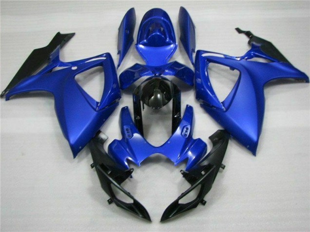 Billige Blau Schwarz GSXR 600 / 750 K6 2006-2007 Motorrad Verkleidung Billige Blau Schwarz GSXR 600 / 750 K6 2006-2007 Motorrad Verkleidung