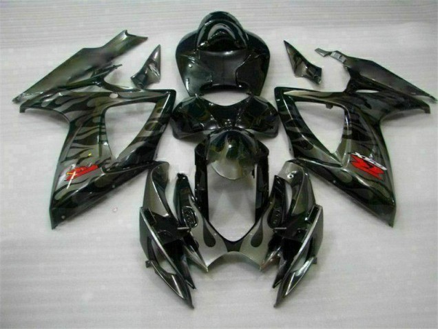 Billige Schwarz GSXR 600 / 750 K6 2006-2007 Motorrad Verkleidung & Plastik Billige Schwarz GSXR 600 / 750 K6 2006-2007 Motorrad Verkleidung & Plastik
