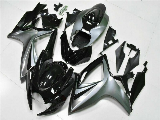 Billige Schwarz GSXR 600 / 750 K6 2006-2007 Motorrad Vollverkleidung Billige Schwarz GSXR 600 / 750 K6 2006-2007 Motorrad Vollverkleidung