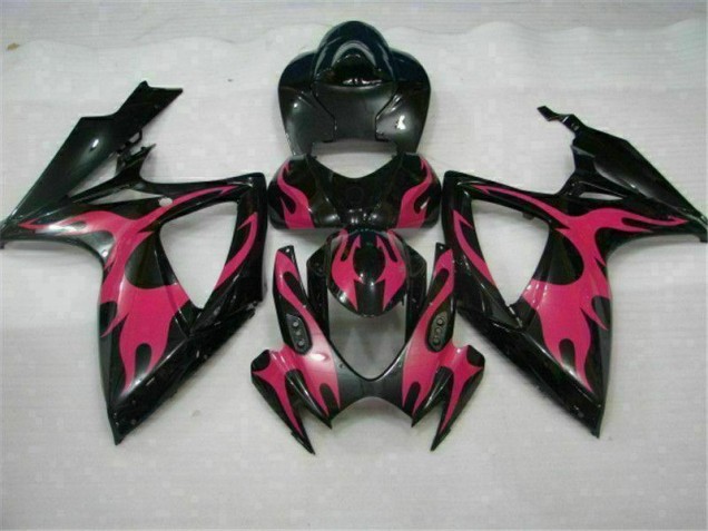 Billige Schwarz GSXR 600 / 750 K6 2006-2007 Motor Verkleidungen Billige Schwarz GSXR 600 / 750 K6 2006-2007 Motor Verkleidungen