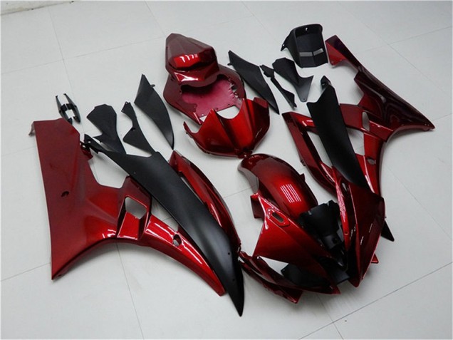 Billige Rot Schwarz R6 2006-2007 Motorrad Verkleidung Billige Rot Schwarz R6 2006-2007 Motorrad Verkleidung