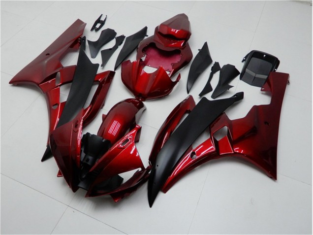Billige Rot Schwarz R6 2006-2007 Motorrad Verkleidung Billige Rot Schwarz R6 2006-2007 Motorrad Verkleidung