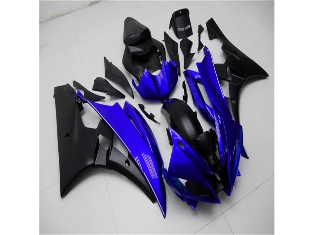 Billige Blau Schwarz R6 2006-2007 Motorrad Verkleidungen Komplett Sets