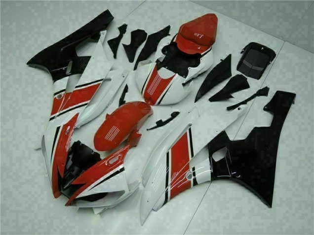 Billige Rot Weiß R6 2006-2007 Motorrad Vollverkleidung