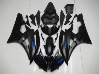 Billige Schwarz Blau R6 2006-2007 Motorrad Verkleidungen