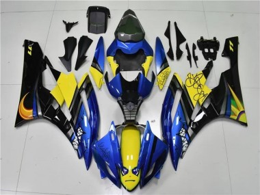 Billige Blau Hai R6 2006-2007 Motorrad Verkleidungen