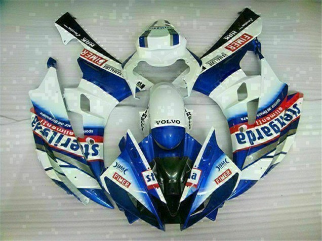 Billige Weiß Blau R6 2006-2007 Motorrad Verkleidungen