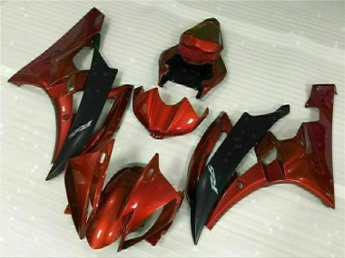 Billige Rot R6 2006-2007 Motorrad Verkleidungen & Plastik
