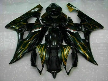 Billige Schwarz R6 2006-2007 Motorrad Verkleidungen
