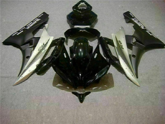 Billige Silber Schwarz R6 2006-2007 Motorrad Vollverkleidung