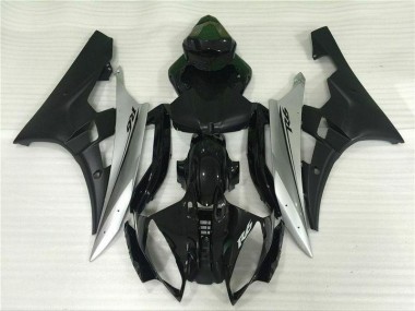Billige Silber Schwarz R6 2006-2007 Motorrad Verkleidungen & Plastik