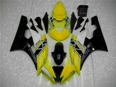 Billige Gelb Schwarz R6 2006-2007 Motorrad Vollverkleidung