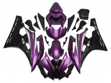 Billige Lila Schwarz R6 2006-2007 Motorrad Verkleidungen