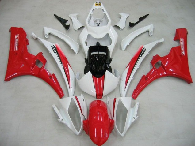 Billige Weiß Rot Michelin R6 2006-2007 Motorrad Verkleidungen