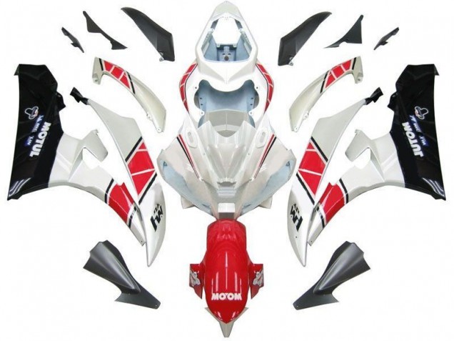 Billige Weiß Rot Schwarz R6 2006-2007 Motorrad Verkleidungen