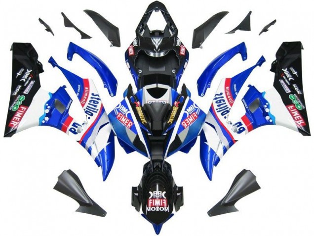 Billige Blau Schwarz Sterilgarda R6 2006-2007 Motorrad Verkleidungen