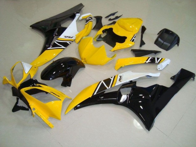 Billige Gelb R6 2006-2007 Motorrad VollVerkleidungen & Plastik