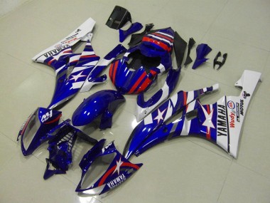 Billige Rot Blau Stern R6 2006-2007 Motorrad Verkleidungen