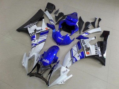 Billige Blau Blau Weiß ENEOS R6 2006-2007 Motorrad Verkleidungen