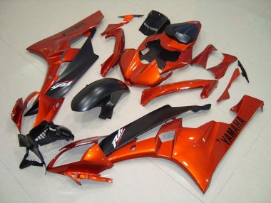 Billige Orange Matt schwarz R6 2006-2007 Motorrad Verkleidungen