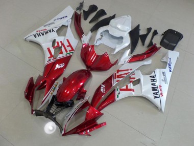 Billige Rot Fiat R6 2006-2007 Motorrad Verkleidungen