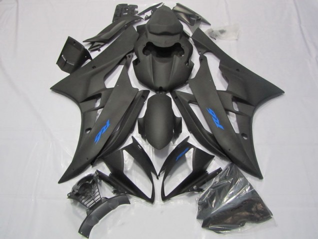 Billige Schwarz Blau Aufkleber R6 2006-2007 Motorrad Verkleidungen