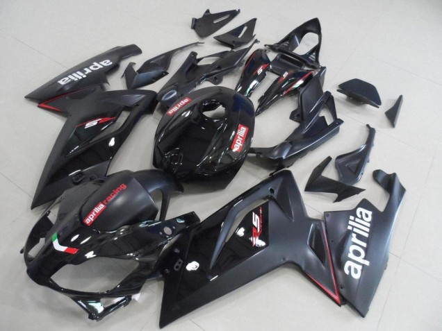 Billige Schwarz und Matt Schwarz RS 125 2006-2011 Motorrad Verkleidungen Billige Schwarz und Matt Schwarz RS 125 2006-2011 Motorrad Verkleidungen