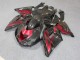 Billige Schwarz Rot ZX14R ZZR 1400 2006-2011 Motorrad Verkleidung Billige Schwarz Rot ZX14R ZZR 1400 2006-2011 Motorrad Verkleidung