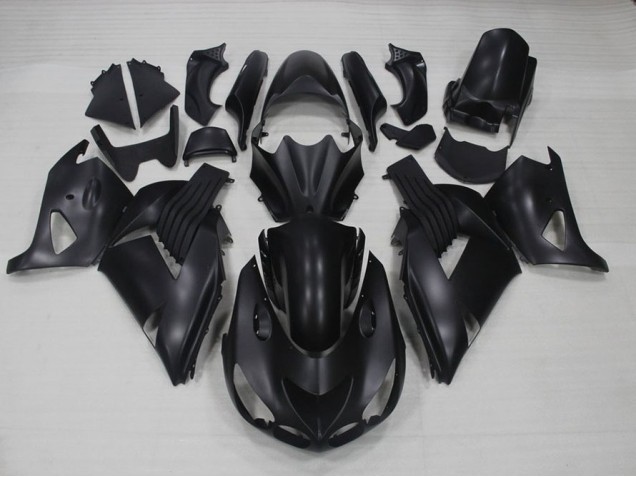 Billige Matt Schwarz ZX14R ZZR 1400 2006-2011 Motorrad Verkleidung Billige Matt Schwarz ZX14R ZZR 1400 2006-2011 Motorrad Verkleidung