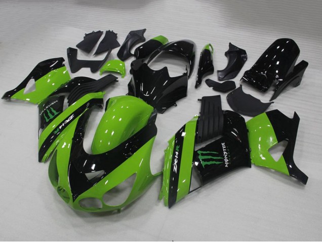 Billige Grünes Monster ZX14R ZZR 1400 2006-2011 Motorrad Verkleidungen Billige Grünes Monster ZX14R ZZR 1400 2006-2011 Motorrad Verkleidungen
