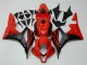 Billige Schwarz Rot CBR 600 RR 2007-2008 Motorrad Vollverkleidung Billige Schwarz Rot CBR 600 RR 2007-2008 Motorrad Vollverkleidung