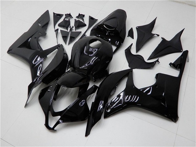 Billige Glänzend Schwarz CBR 600 RR 2007-2008 Motorrad Verkleidungen Billige Glänzend Schwarz CBR 600 RR 2007-2008 Motorrad Verkleidungen
