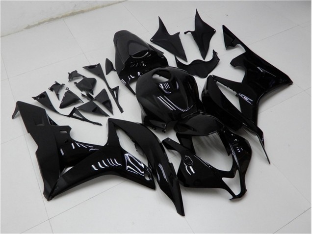 Billige Glänzend Schwarz CBR 600 RR 2007-2008 Motorrad Verkleidungen Billige Glänzend Schwarz CBR 600 RR 2007-2008 Motorrad Verkleidungen