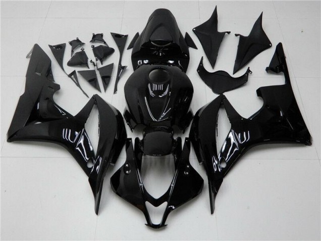 Billige Glänzend Schwarz CBR 600 RR 2007-2008 Motorrad Verkleidungen Billige Glänzend Schwarz CBR 600 RR 2007-2008 Motorrad Verkleidungen