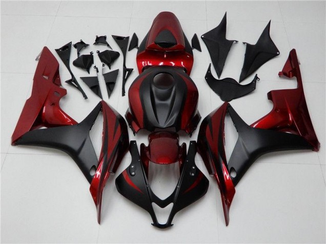 Billige Rot Schwarz CBR 600 RR 2007-2008 Motorrad Verkleidungen Billige Rot Schwarz CBR 600 RR 2007-2008 Motorrad Verkleidungen