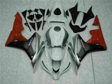 Billige Weiß Schwarz Rot CBR 600 RR 2007-2008 Motorrad Vollverkleidung