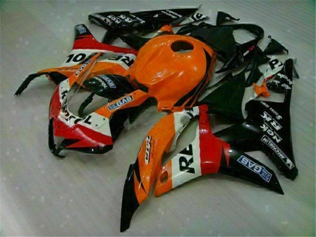 Billige Orange Schwarz Repsol CBR 600 RR 2007-2008 Motorrad Verkleidung Billige Orange Schwarz Repsol CBR 600 RR 2007-2008 Motorrad Verkleidung