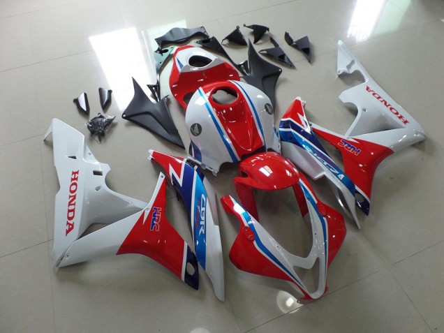 Billige Weiß Rot Blau HRC CBR 600 RR 2007-2008 Motorrad Verkleidungen Billige Weiß Rot Blau HRC CBR 600 RR 2007-2008 Motorrad Verkleidungen