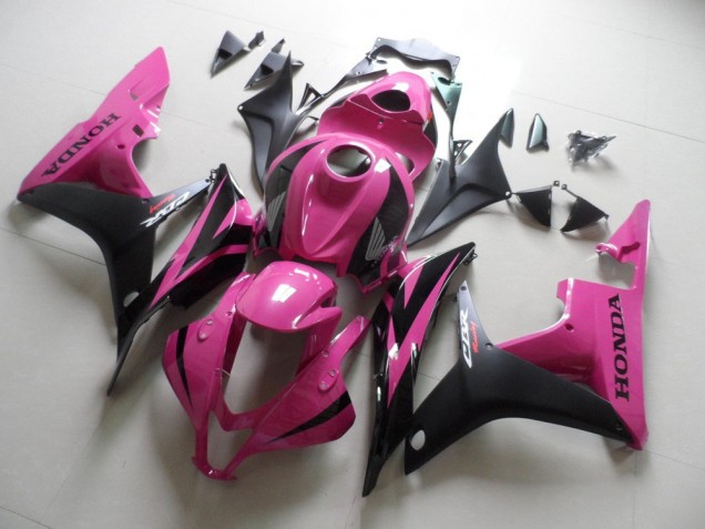 Billige Rosa Schwarz CBR 600 RR 2007-2008 Motorrad Verkleidungen Billige Rosa Schwarz CBR 600 RR 2007-2008 Motorrad Verkleidungen