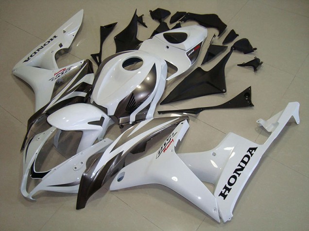 Billige Weiß Silber CBR 600 RR 2007-2008 Motorrad Verkleidungen Billige Weiß Silber CBR 600 RR 2007-2008 Motorrad Verkleidungen