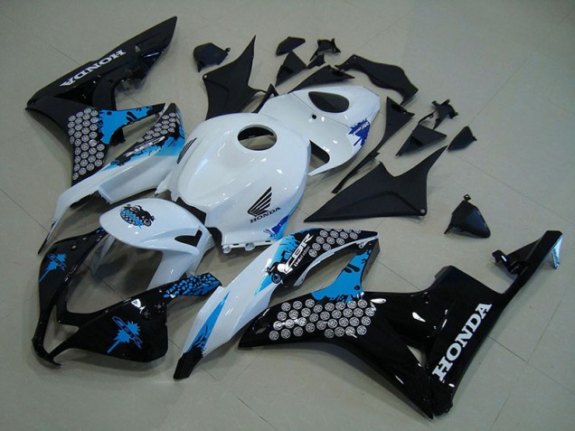 Billige Weiß Schwarz Blau CBR 600 RR 2007-2008 Motorrad Verkleidungen Billige Weiß Schwarz Blau CBR 600 RR 2007-2008 Motorrad Verkleidungen