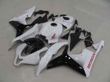 Billige Weiß Schwarz CBR 600 RR 2007-2008 Motorrad Verkleidung
