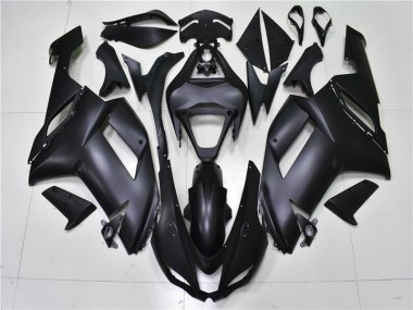 Billige Matt Schwarz ZX6R 2007-2008 Motorrad Verkleidungen