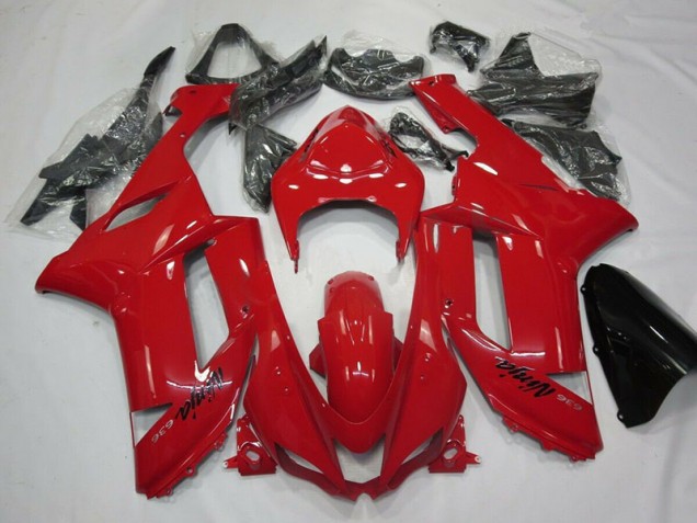 Billige Rot ZX6R 2007-2008 Motorrad Verkleidungen Billige Rot ZX6R 2007-2008 Motorrad Verkleidungen