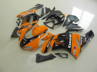 Billige Orange Monster ZX6R 2007-2008 Motorrad Verkleidungen