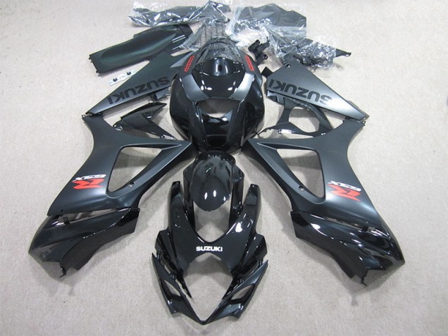 Billige Schwarz GSXR 1000 K7 2007-2008 Motorrad Verkleidung Billige Schwarz GSXR 1000 K7 2007-2008 Motorrad Verkleidung